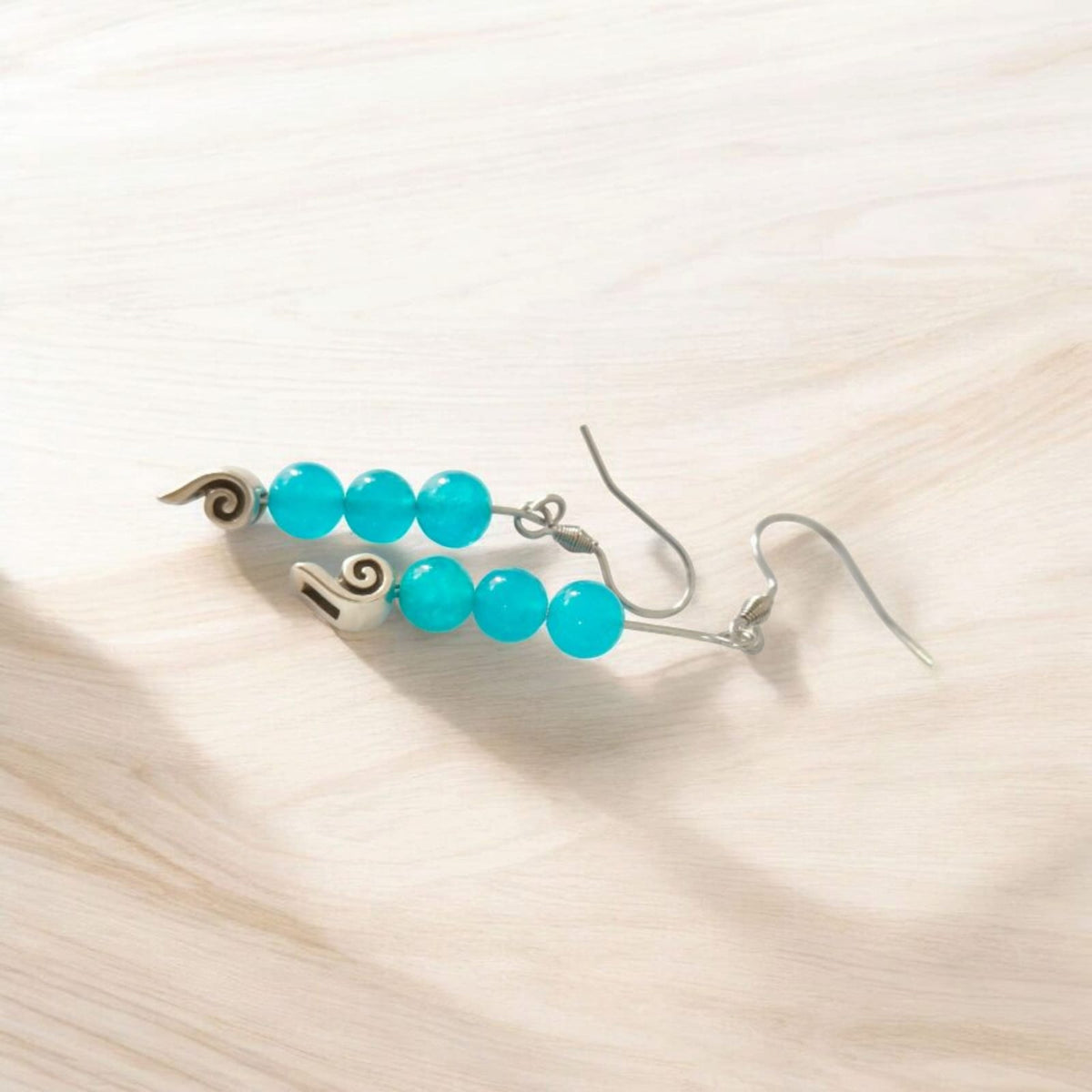 Boucles d'oreilles · Pierres naturelles · Acier
