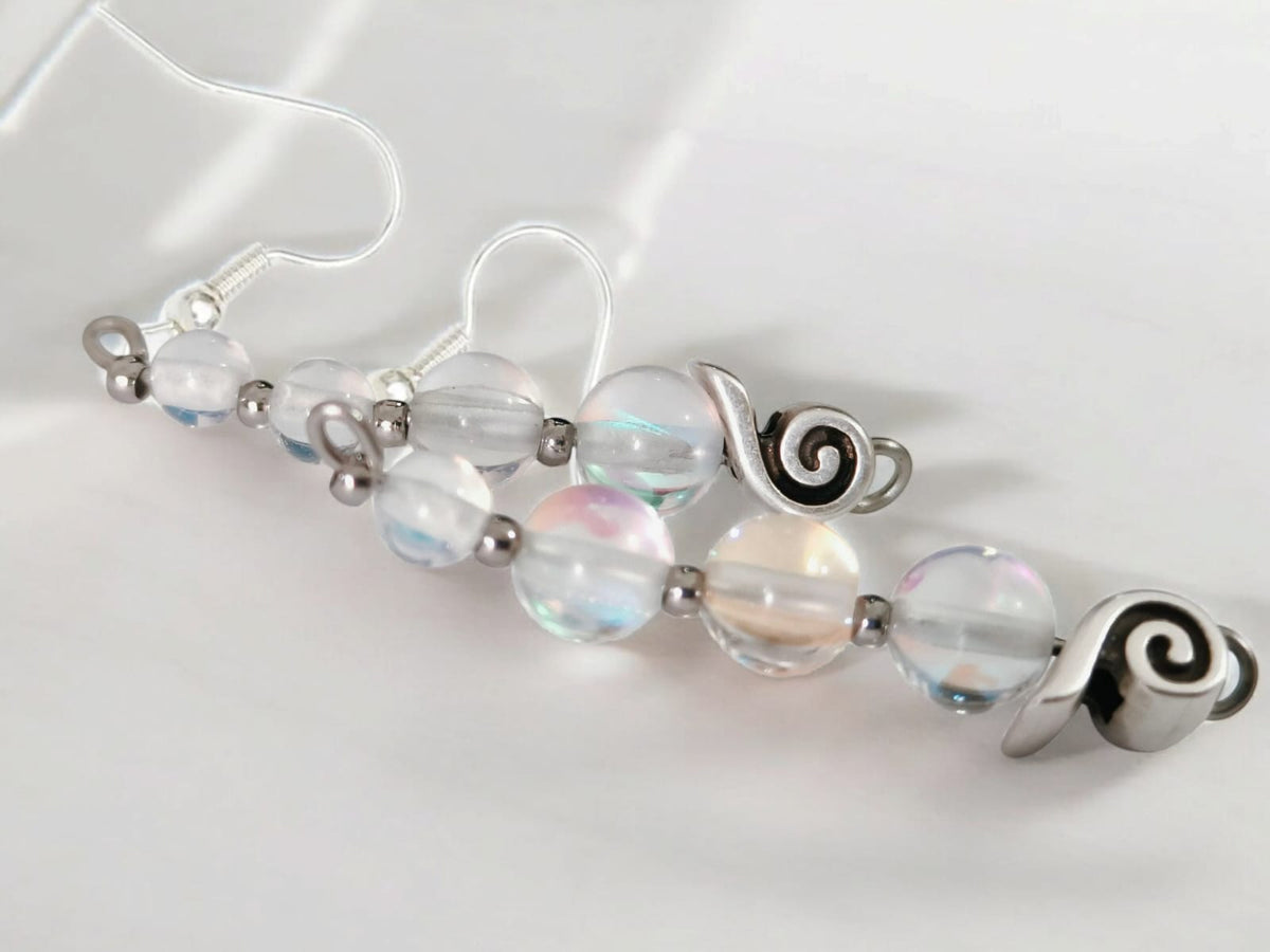 Boucles d'oreilles · Pierres naturelles · Acier