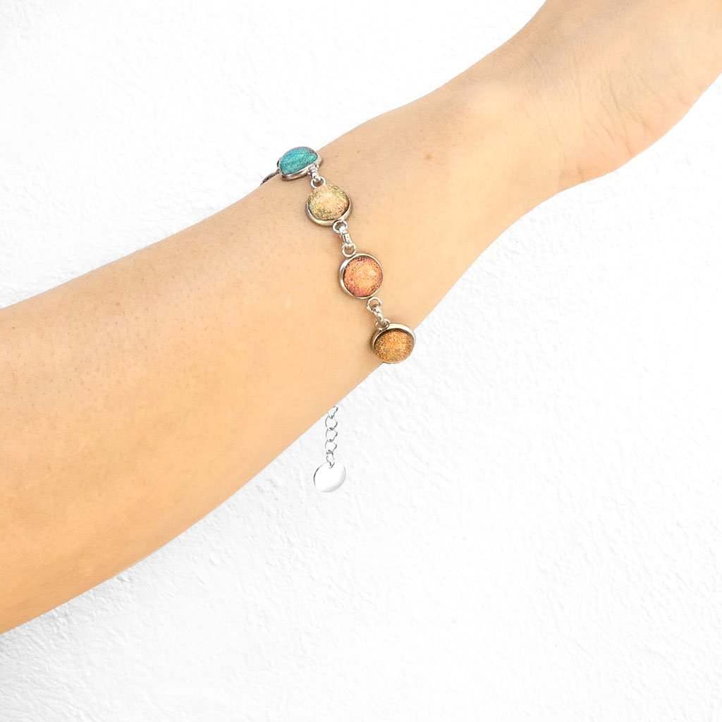 BRACELET COPPER ~ GREEN BOKEH | REFLET | ADJUSTABLE STEEL[proBRACELET COPPER ~ GREEN BOKEHduct_vendor]MicrocosmosPRODUCT INFORMATION

Exclusive Microcosmoses Glass Reflet™
Base: Stainless Steel Easy clasp closure
Pearls size: 10 mm / 0.4"

Free Gift Box 


The  Microcosmoses  RBRACELET GLASS REFLET