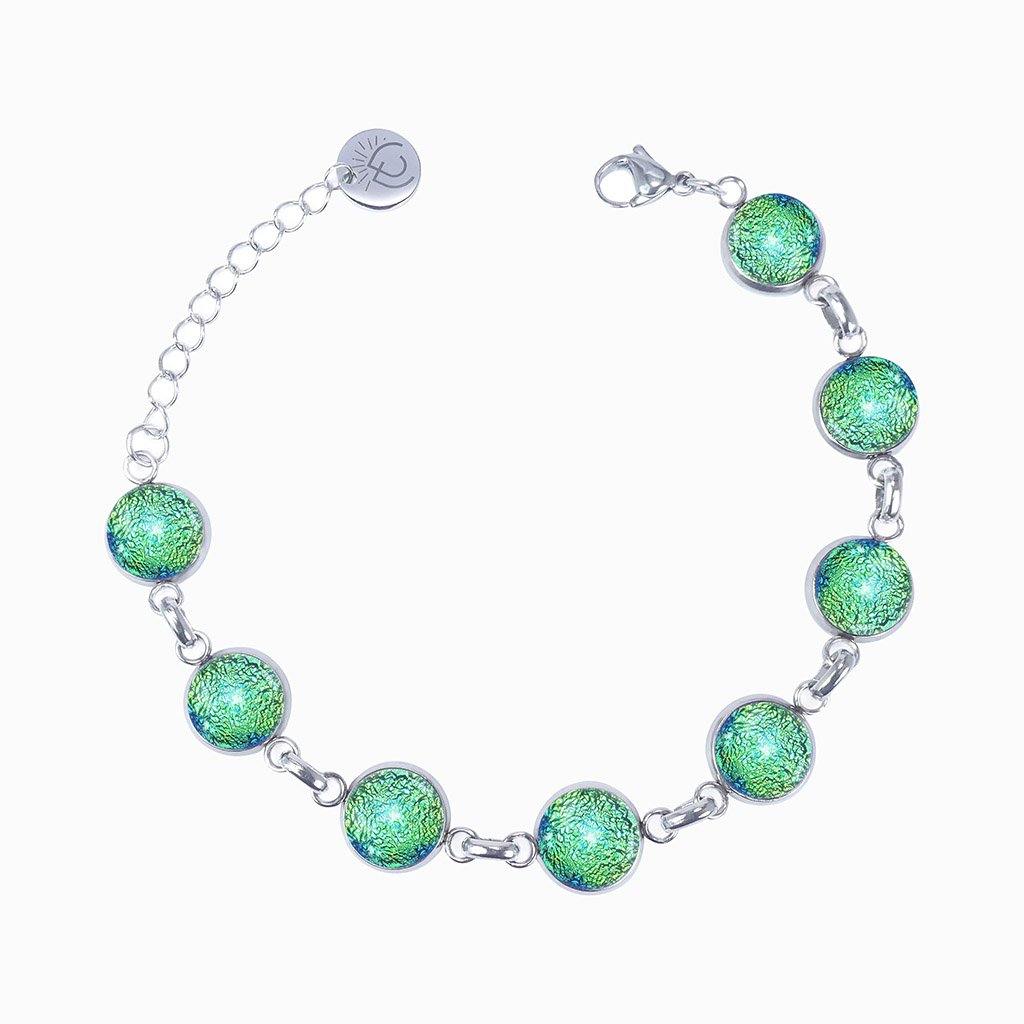 BRACELET GREEN KELLY ~ BLUE BELIZE BRACELET | REFLET | ADJUSTABLE STEE[proBRACELET GREEN KELLY ~ BLUE BELIZE BRACELETduct_vendor]MicrocosmosPRODUCT INFORMATION

Exclusive Microcosmoses Glass Reflet™
Base: Stainless Steel Easy clasp closure
Pearls size: 10 mm / 0.4"

Free Gift Box 


The  Microcosmoses  RBRACELET GLASS REFLET