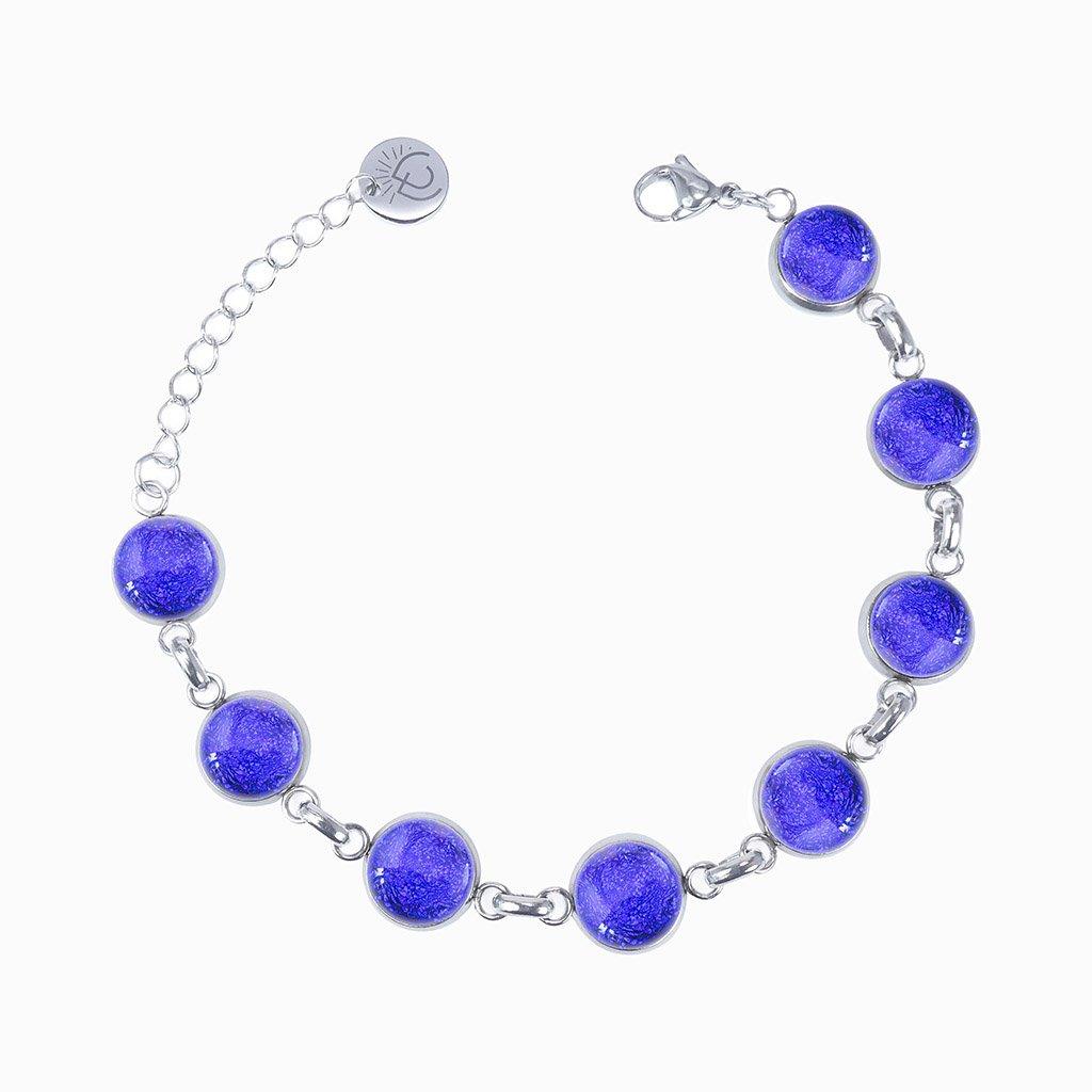 BRACELET STARRY BLUE ~ INDIGO | REFLET | ADJUSTABLE STEEL[proBRACELET STARRY BLUE ~ INDIGOduct_vendor]MicrocosmosPRODUCT INFORMATION

Exclusive Microcosmoses Glass Reflet™
Base: Stainless Steel Easy clasp closure
Pearls size: 10 mm / 0.4"

Free Gift Box 


The  Microcosmoses  RBRACELET GLASS REFLET