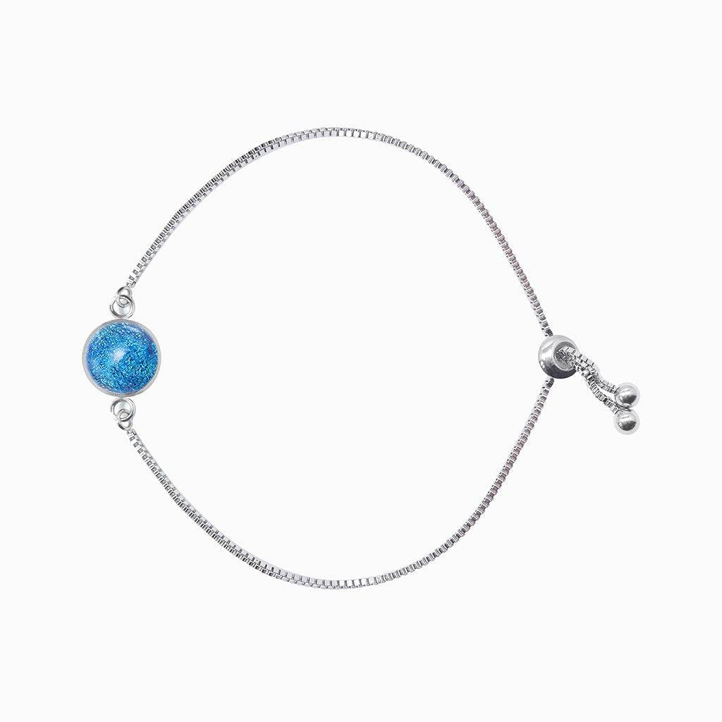 BRACELET VERT DE BLEU ~ TEAL | ST. STEEL | PERFECT FIT | REFLET[proBRACELET VERT DE BLEU ~ TEALduct_vendor]MicrocosmosPRODUCT INFORMATION

Exclusive Microcosmoses Glass Reflet™
Base: Stainless Steel Perfect Fit adjustable slide closure up to 9", 22 cm.

Bracelet chain thickness 2 mmBRACELET STEEL