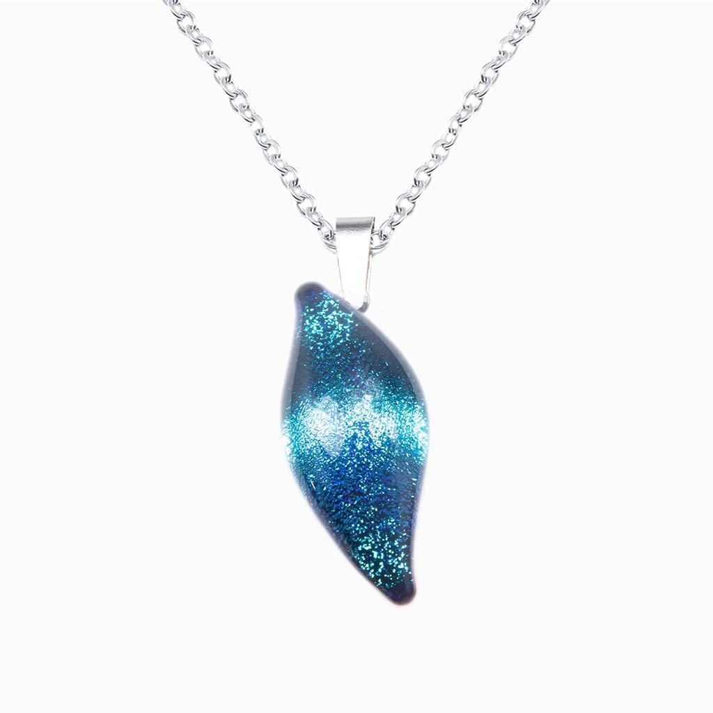 NECKLACE EMERAUDE ~ IRIS BLUE | ALMOND | REFLET[proNECKLACE EMERAUDE ~ IRIS BLUEduct_vendor]MicrocosmosPRODUCT INFORMATION

Exlusive Microcosmoses Glass Reflet
Bead size length: 25 mm / 1" |  width: 10 mm / 0.4"

Chain: Sterling Silver 925 ~ Stainless Steel 
Chain thiNECKLACE