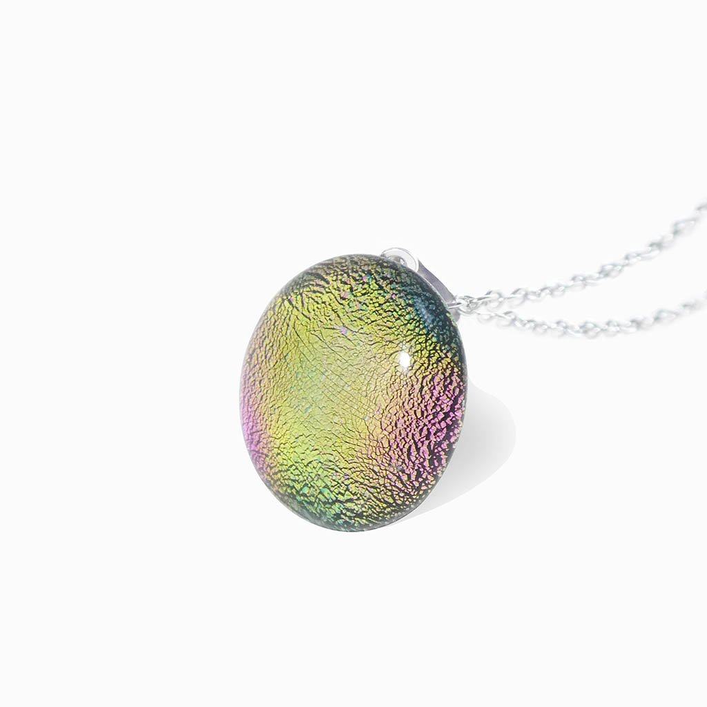 NECKLACE FRENCH PINK ~ GOLD | ECLIPSE | REFLET[proNECKLACE FRENCH PINK ~ GOLDduct_vendor]MicrocosmosPRODUCT INFORMATION

Exlusive Microcosmoses Glass Reflet
Bead size: 14 mm / 0.55"

Base chain: Sterling Silver 925 ~ Stainless Steel 
Chain thickness: 1 mm (St.SilveNECKLACE