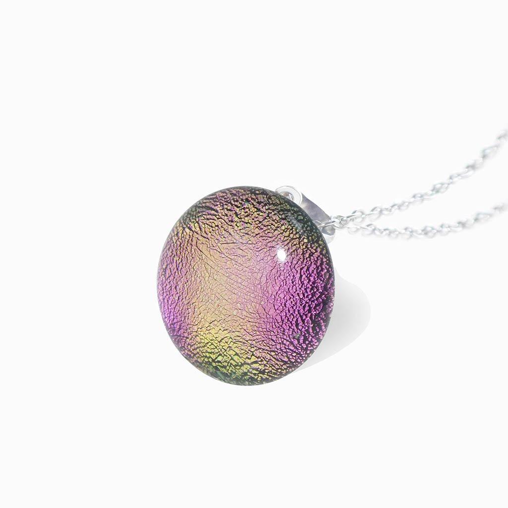 NECKLACE FRENCH PINK ~ GOLD | ECLIPSE | REFLET[proNECKLACE FRENCH PINK ~ GOLDduct_vendor]MicrocosmosPRODUCT INFORMATION

Exlusive Microcosmoses Glass Reflet
Bead size: 14 mm / 0.55"

Base chain: Sterling Silver 925 ~ Stainless Steel 
Chain thickness: 1 mm (St.SilveNECKLACE