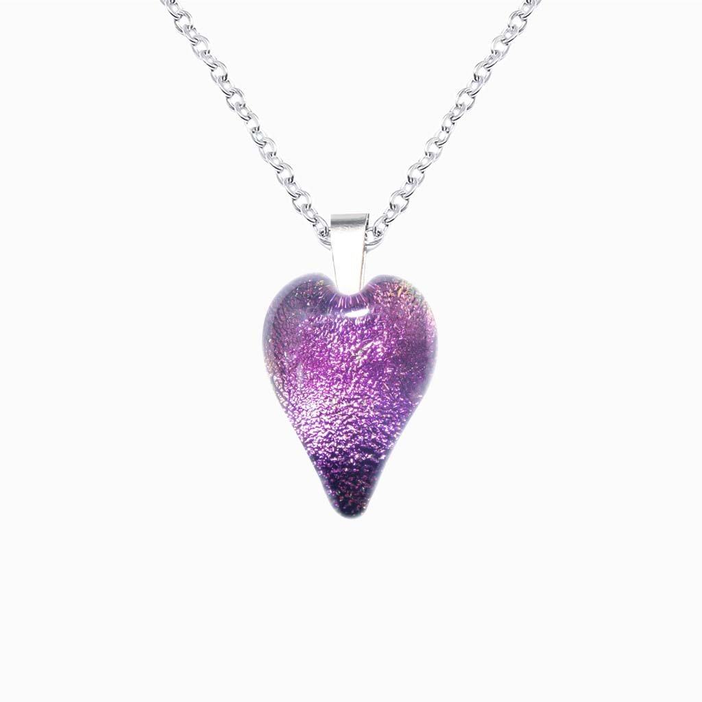 NECKLACE FRENCH PINK ~ GOLD | HEART | REFLET[proNECKLACE FRENCH PINK ~ GOLDduct_vendor]MicrocosmosPRODUCT INFORMATION                             

Exlusive Microcosmoses Glass Reflet
Bead size length: 18 mm / 0.7" |  width: 13 mm / 0.5"     

Base chain: SterlinNECKLACE