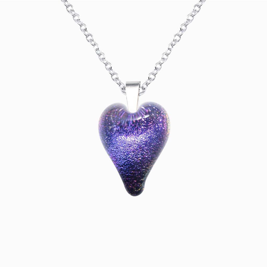 NECKLACE INDIGO ~ ETERNAL FUSHIA | HEART | REFLET[proNECKLACE INDIGO ~ ETERNAL FUSHIAduct_vendor]MicrocosmosPRODUCT INFORMATION                             

Exlusive Microcosmoses Glass Reflet
Bead size length: 18 mm / 0.7" |  width: 13 mm / 0.5"     

Base chain: SterlinNECKLACE