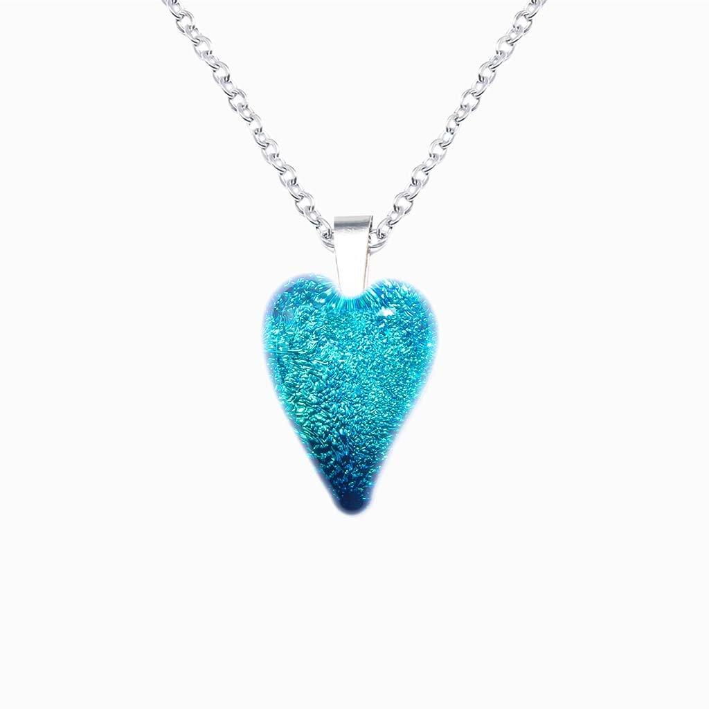 NECKLACE TURQUOISE ~ NIGHT BLUE | HEART | REFLET[proNECKLACE TURQUOISE ~ NIGHT BLUEduct_vendor]MicrocosmosPRODUCT INFORMATION                             

Exlusive Microcosmoses Glass Reflet
Bead size length: 18 mm / 0.7" |  width: 13 mm / 0.5"     

Base chain: SterlinNECKLACE