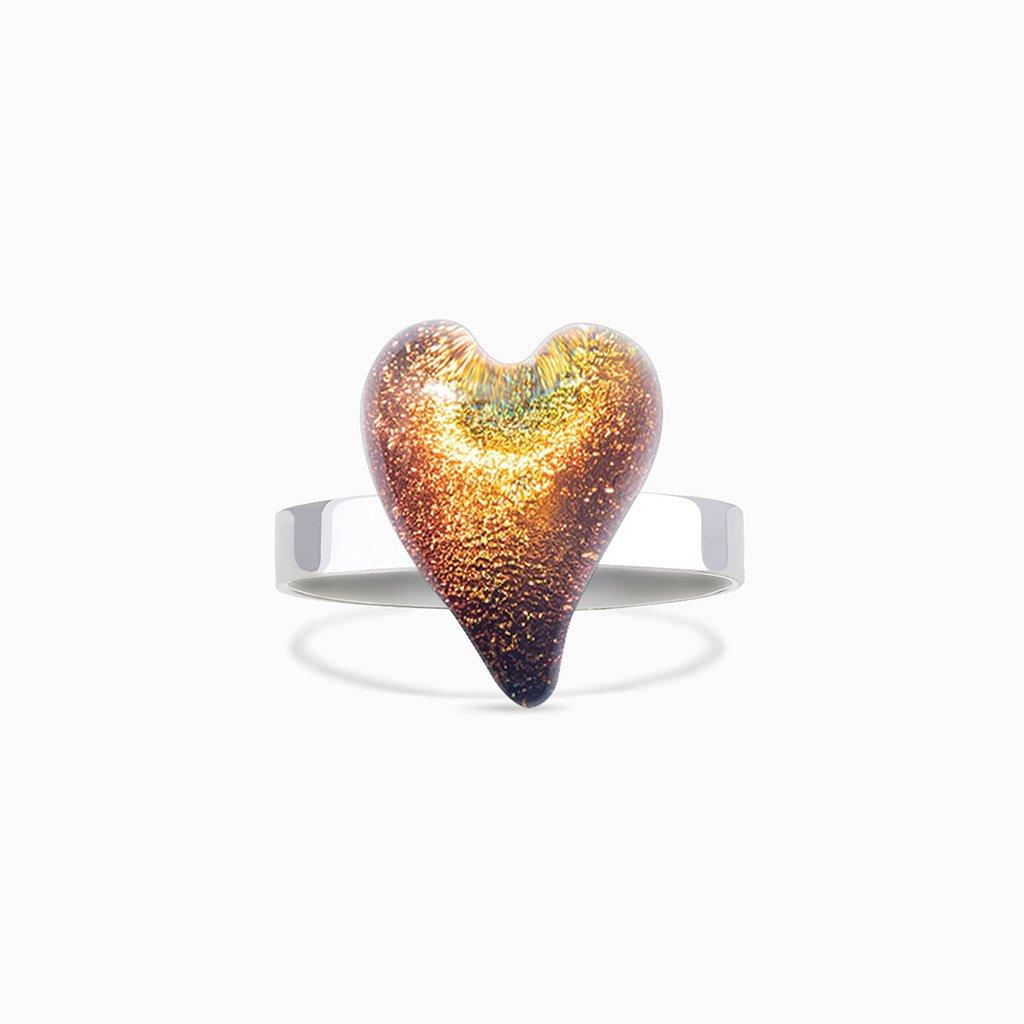 RING ORANGE GOLD ~ CRYSTAL GREEN | HEART | REFLET[proRING ORANGE GOLD ~ CRYSTAL GREENduct_vendor]MicrocosmosPRODUCT INFORMATION

Exclusive Microcosmoses Glass Reflet™
Base: Sterling Silver 925 or Stainless Steel 
Bead size length: 18 mm / 0.7" |  width: 13 mm / 0.5"


FreeRINGS GLASS REFLET