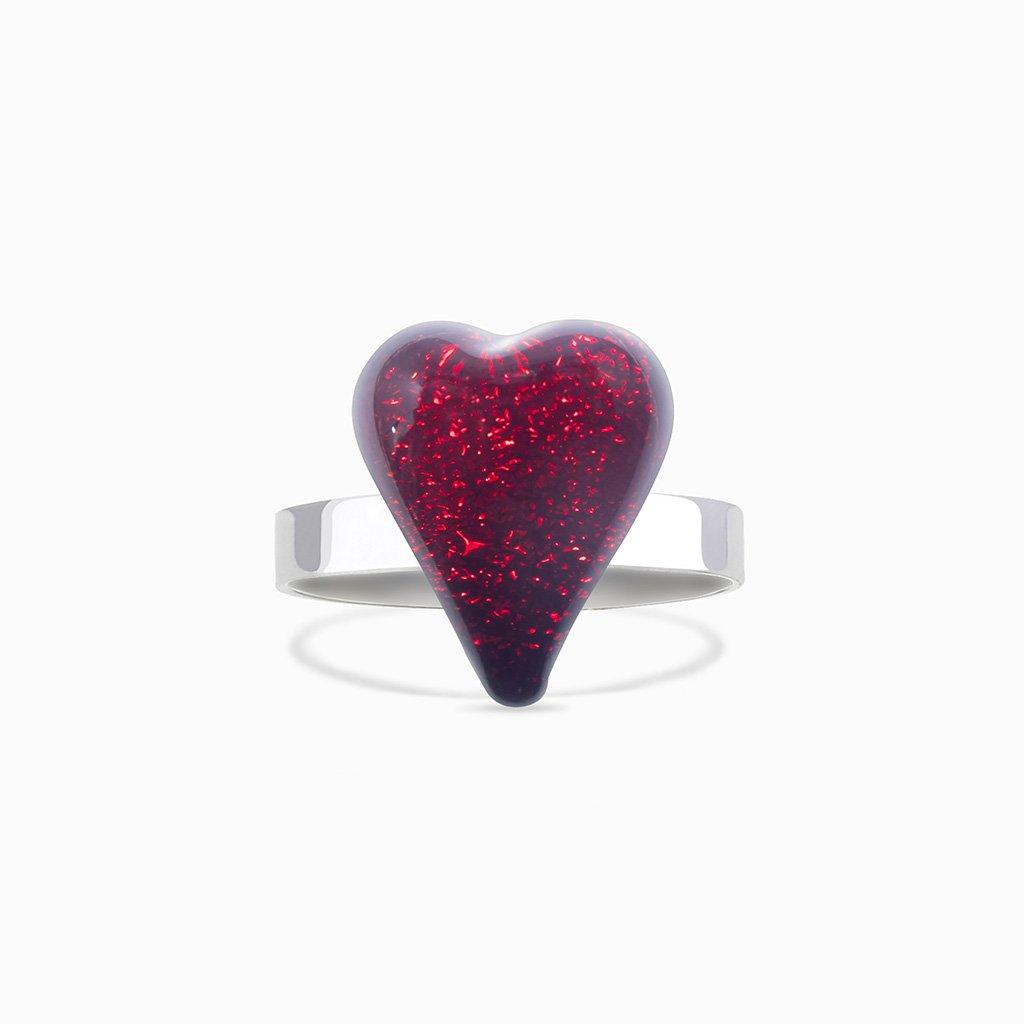 RING RED RUBY | HEART | REFLET[proRING RED RUBYduct_vendor]MicrocosmosPRODUCT INFORMATION

Exclusive Microcosmoses Glass Reflet™
Base: Sterling Silver 925 or Stainless Steel 
Bead size length: 18 mm / 0.7" |  width: 13 mm / 0.5"


FreeRINGS GLASS REFLET